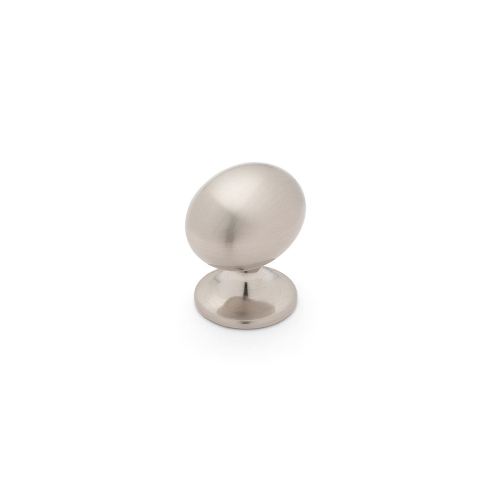 Camden Oval Knob - Brushed Nickel