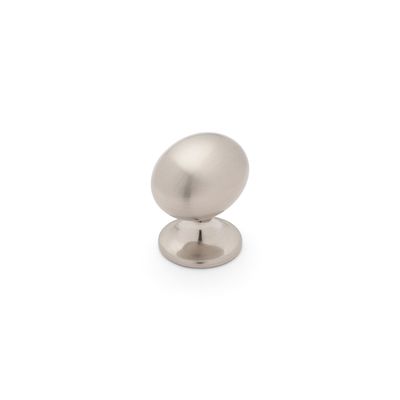 Camden Oval Knob - Brushed Nickel