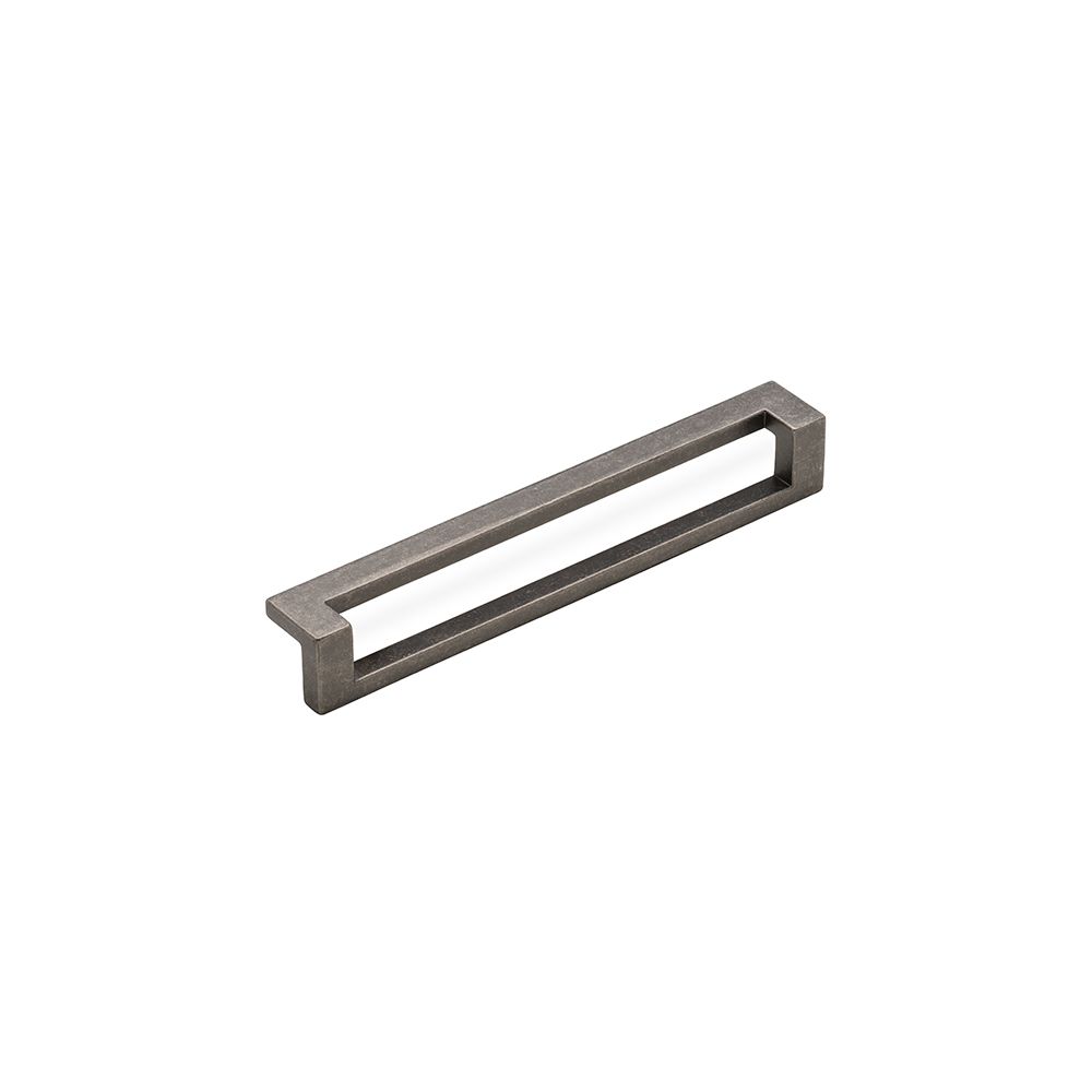 Deco Pull Handle, 160mm Centres - Pewter
