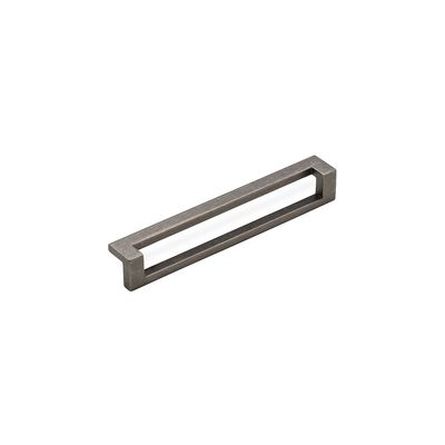 Deco Pull Handle, 160mm Centres - Pewter