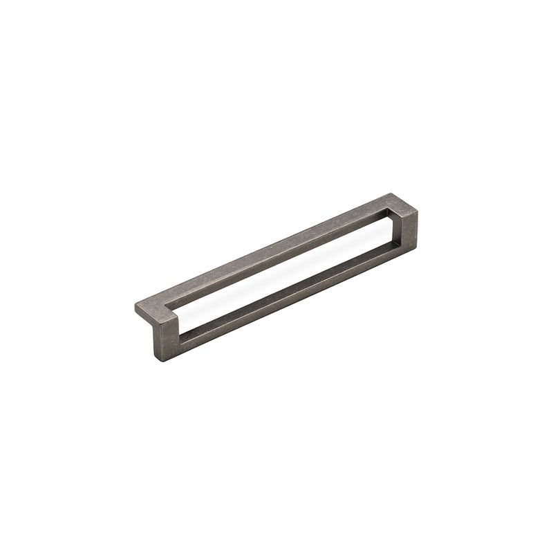 Deco Pull Handle, 160mm Centres - Pewter