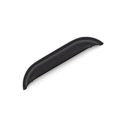 Windsor Shell Handle, 128mm Centres - Matt Black