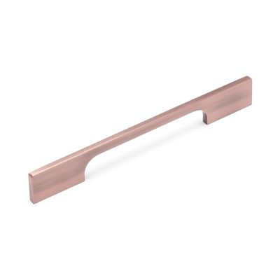Brixton D Handle, 160mm Centres - Antique Copper