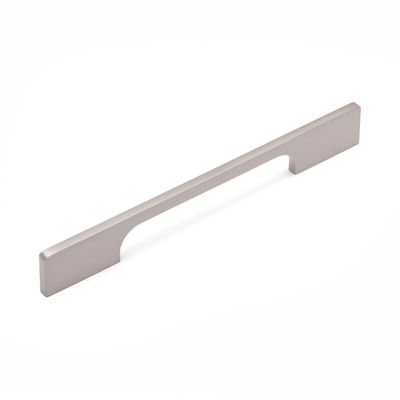 Brixton D Handle, 160mm Centres - Brushed Satin Nickel