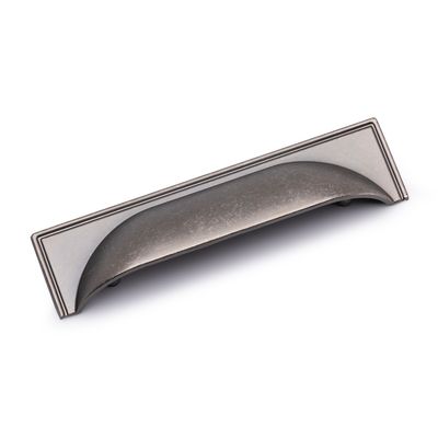 Windsor Cup Handle, 96mm Centres - Pewter
