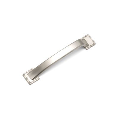 Windsor Latch Handle, 128mm Centres - Brushed Nickel