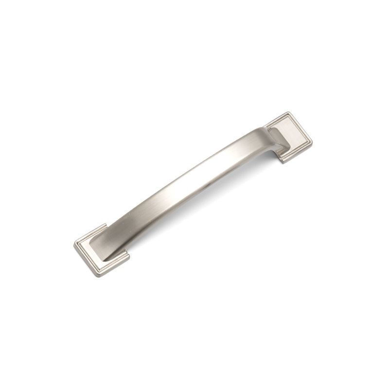 Windsor Latch Handle, 128mm Centres - Brushed Nickel