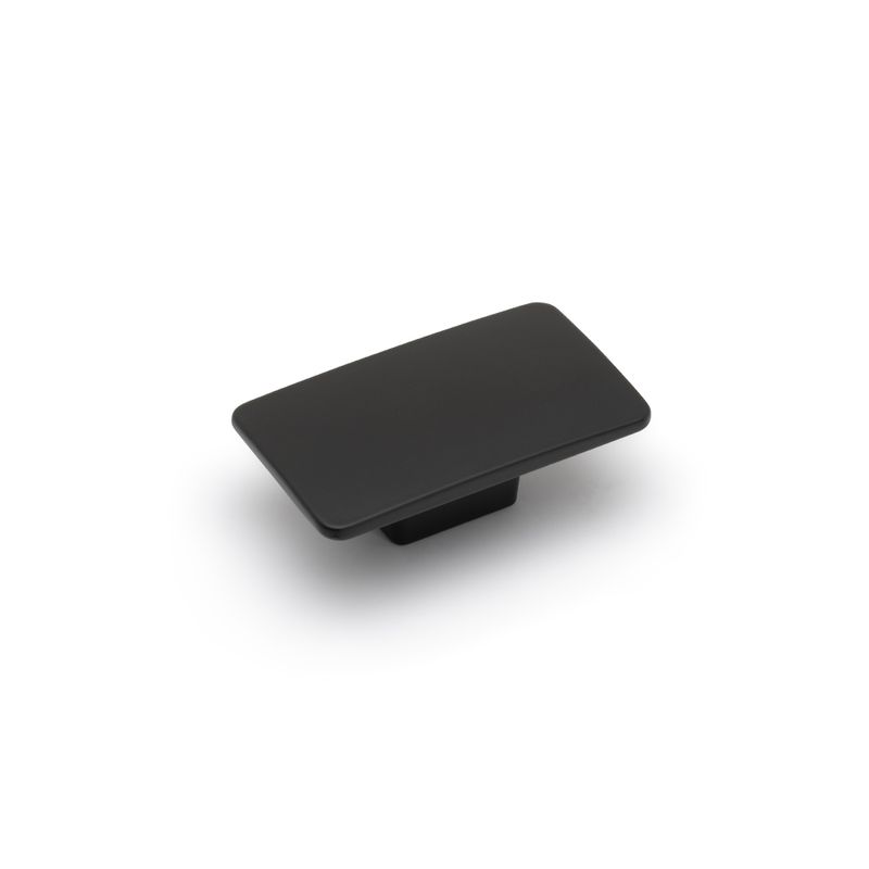Camden Rectangular Knob - Matt Black