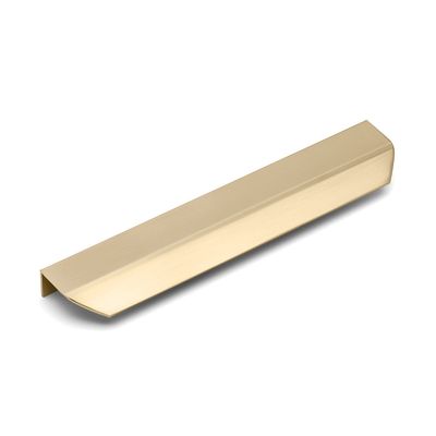 Crofton Rear Fixed Handle, 160mm Centres, 200mm in Length - Satin Brass