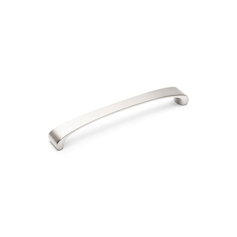 Brent D Handle, 160mm Centres - Brushed Nickel