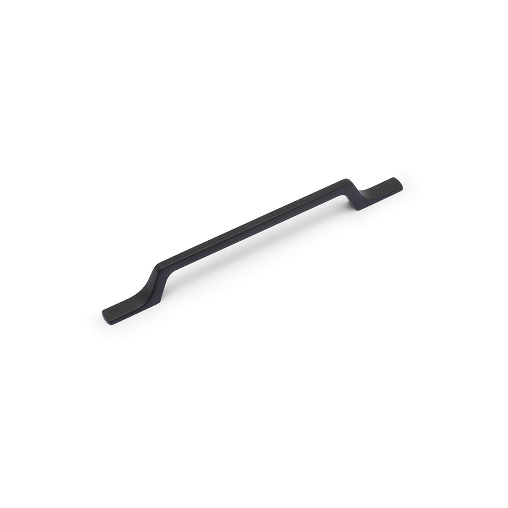 Lisse Strap Handle, 160mm Centres - Matt Black