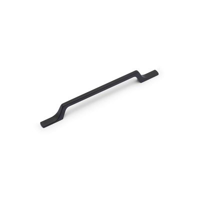 Lisse Strap Handle, 160mm Centres - Matt Black