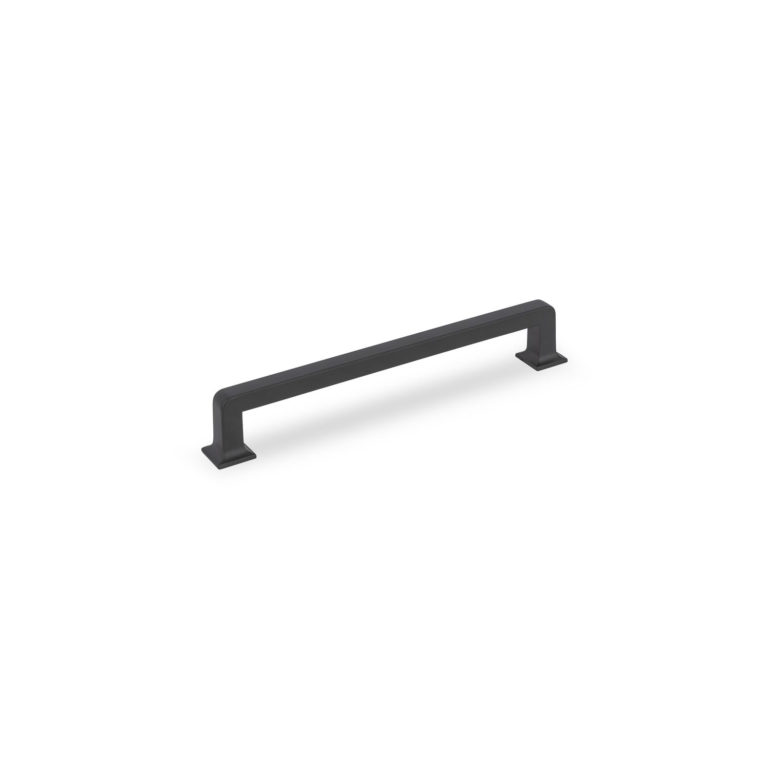 Ines D Handle, 160mm Centres - Matt Black