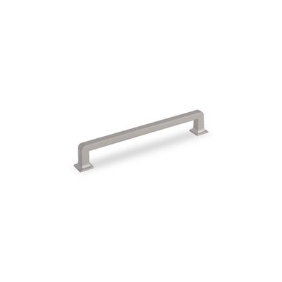 Ines D Handle, 160mm Centres - Brushed Nickel