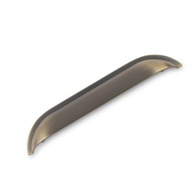 Windsor Shell Handle, 160mm Centres - Antique Brass