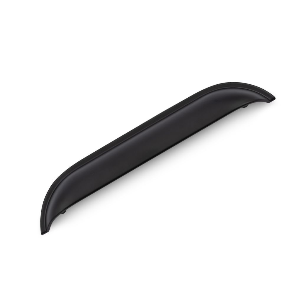 Windsor Shell Handle, 160mm Centres - Matt Black