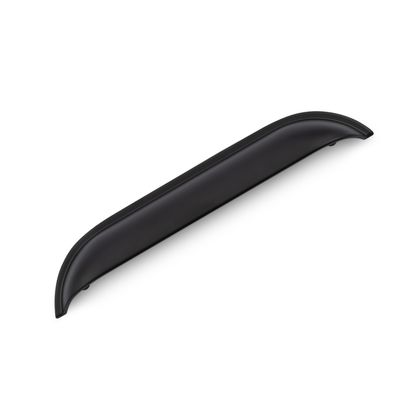 Windsor Shell Handle, 160mm Centres - Matt Black