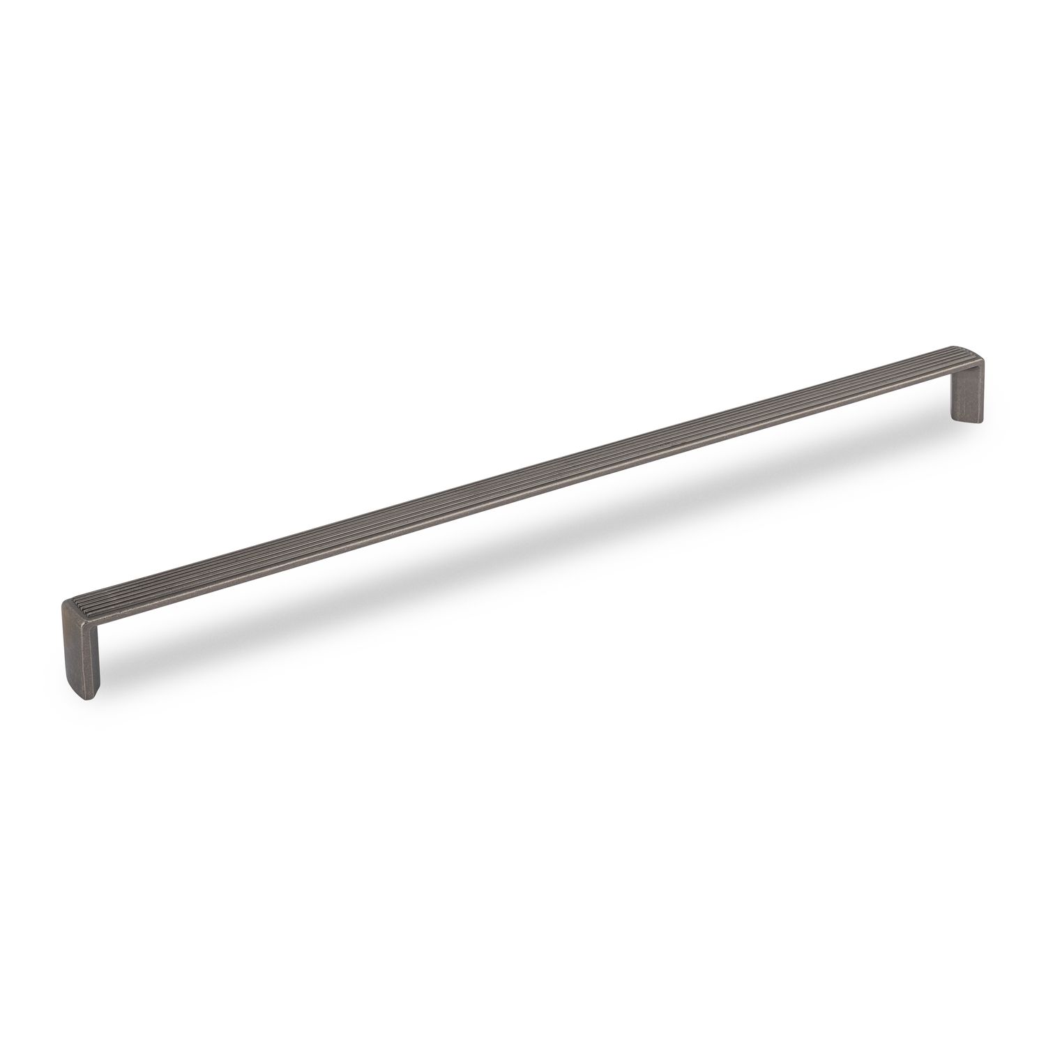 Linden D Handle, 320mm Centres - Pewter