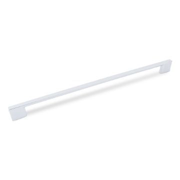 Slim Square D Handle, 320mm Centres - Chrome