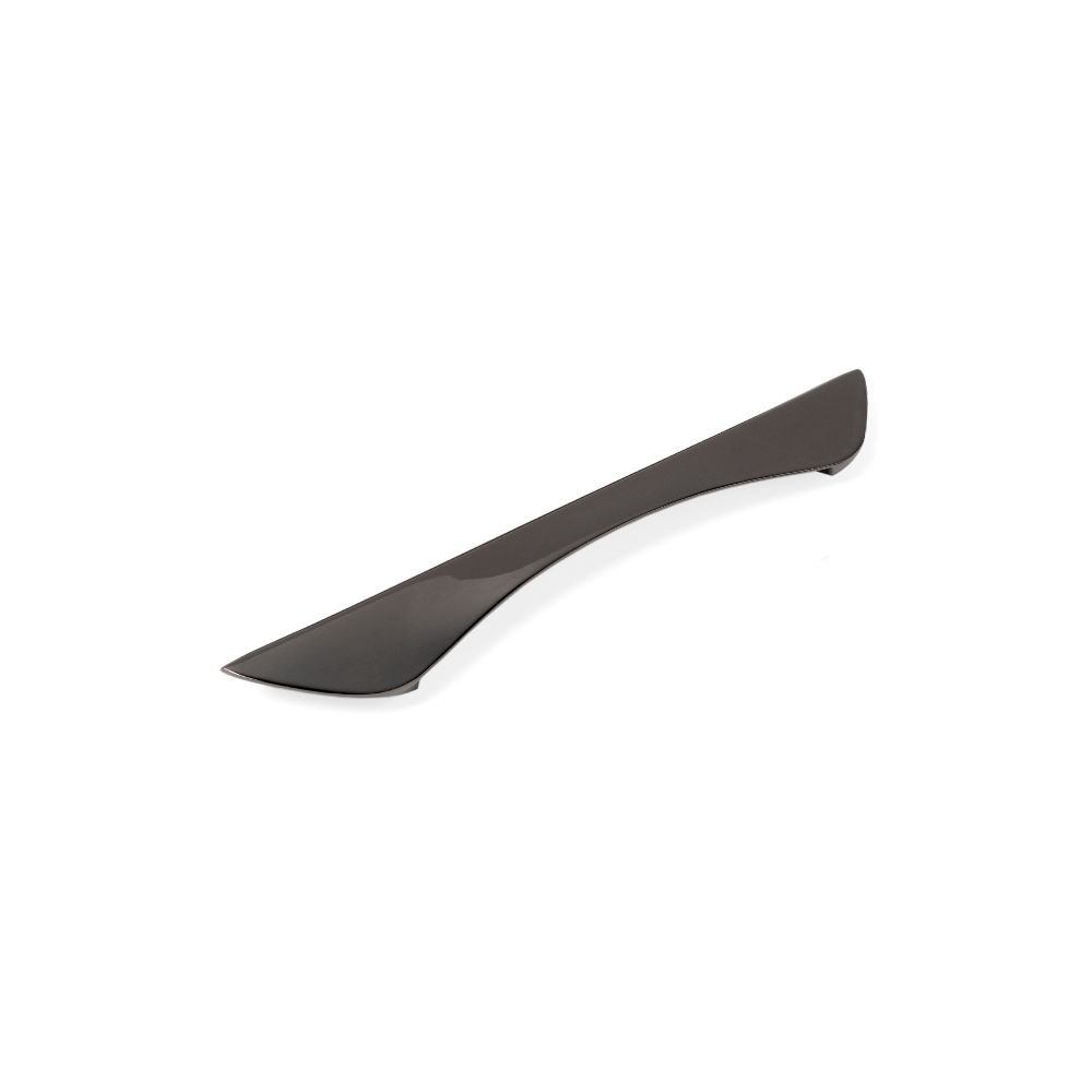 Scoop Pull Handle, 160mm Centres, Black Chrome - To Suit Scoop Routed Door