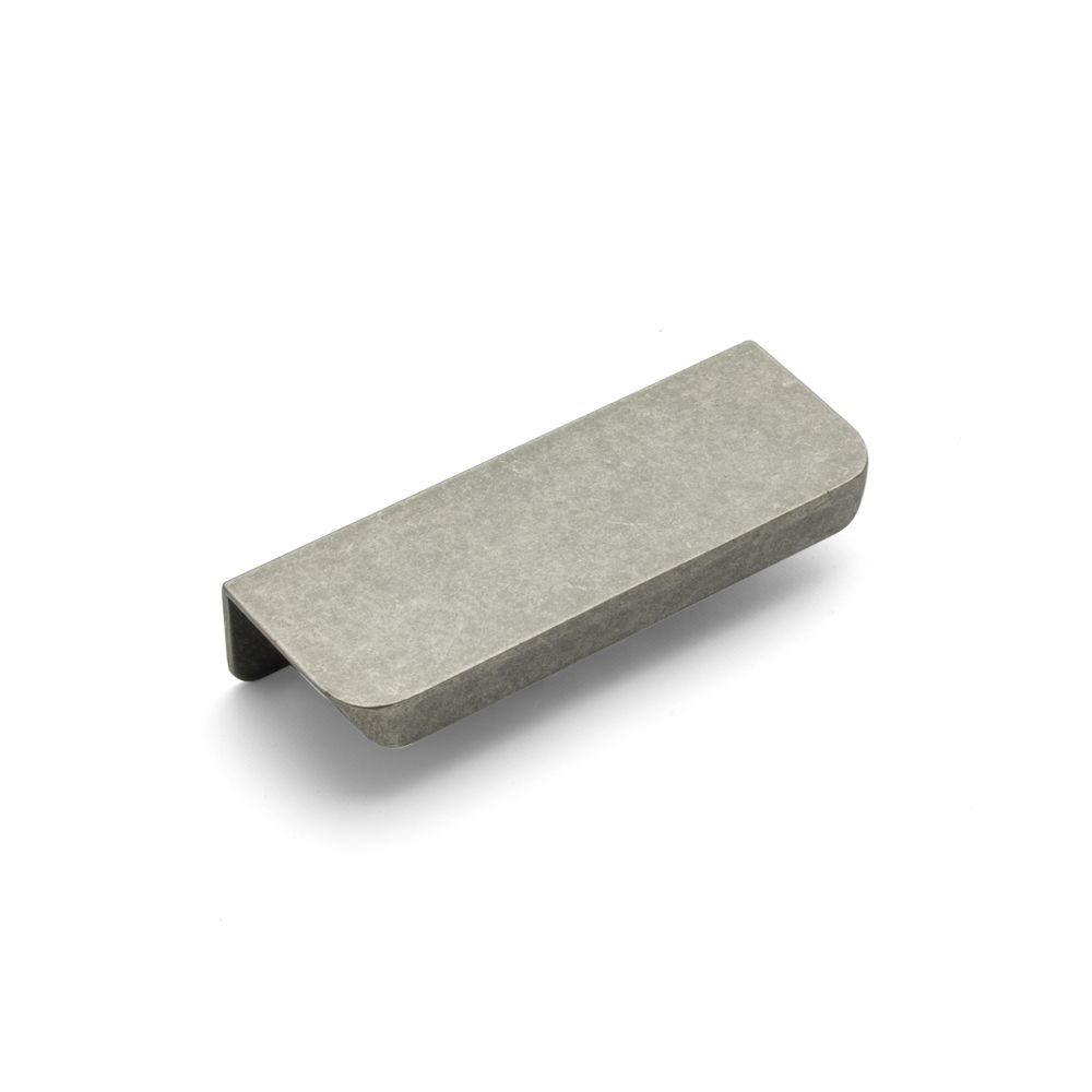 Kensington Rear Fixed Handle, 82mm Centres, 100mm In Length - Pewter