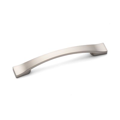 Hamilton Strap Handle, 128mm Centres - Brushed Nickel