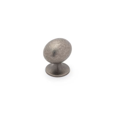 Camden Oval Knob - Pewter