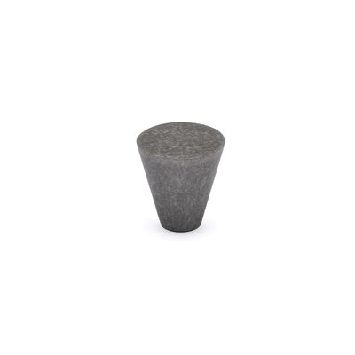 Deco Conical Knob, 26mm Diameter - Pewter