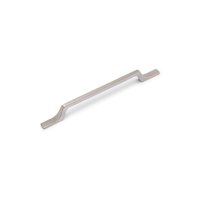 Lisse Strap Handle, 160mm Centres - Brushed Nickel