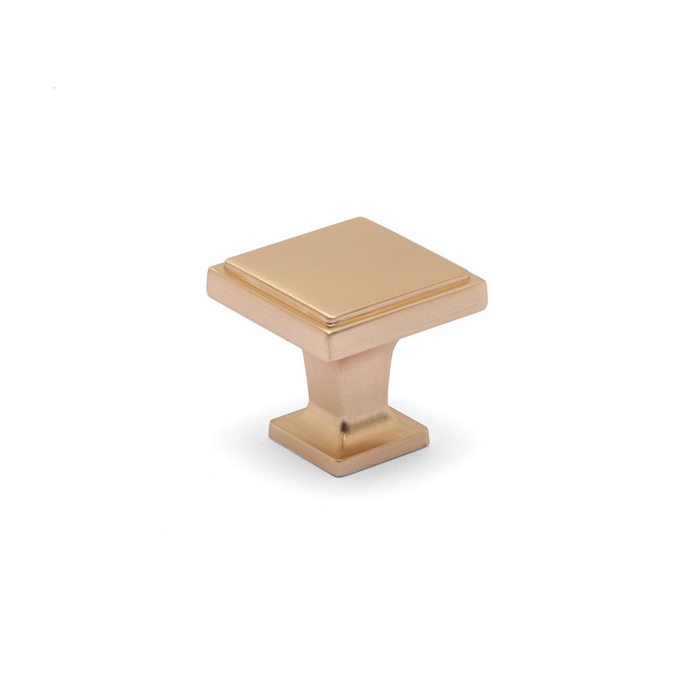 Ines Square Knob - Champagne Gold