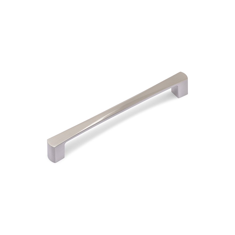 Renne D Handle, 160mm Centres - Brushed Nickel