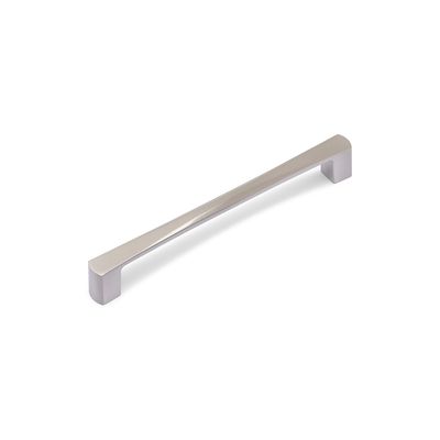 Renne D Handle, 160mm Centres - Brushed Nickel