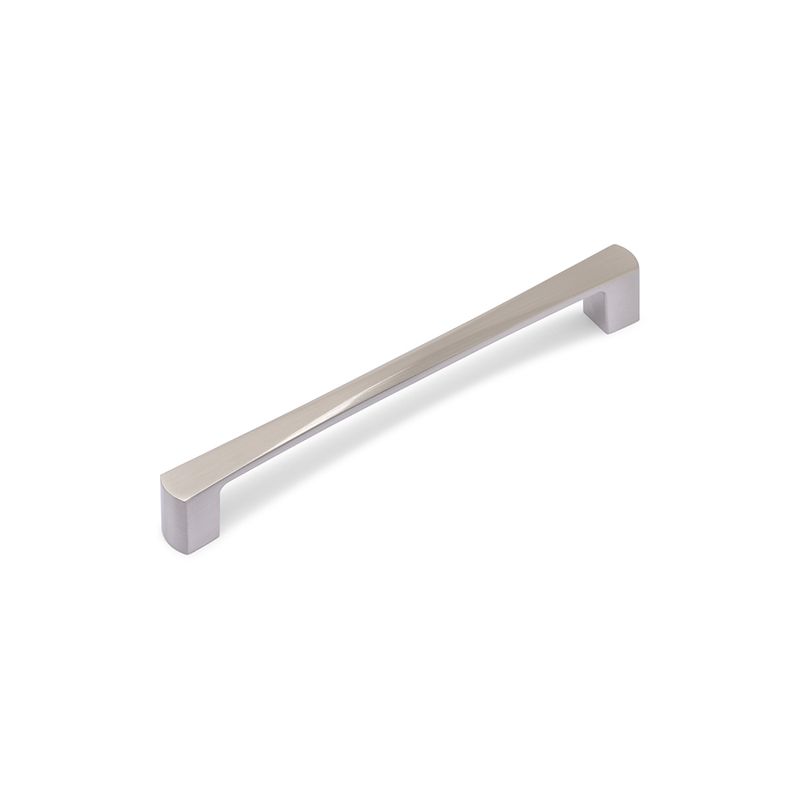 Renne D Handle, 160mm Centres - Brushed Nickel