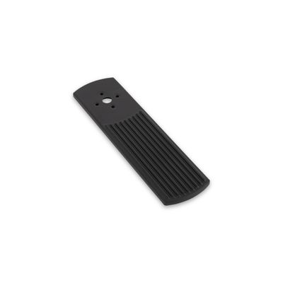 Linden Back Plate, Long, 95mm Long - Matt Black