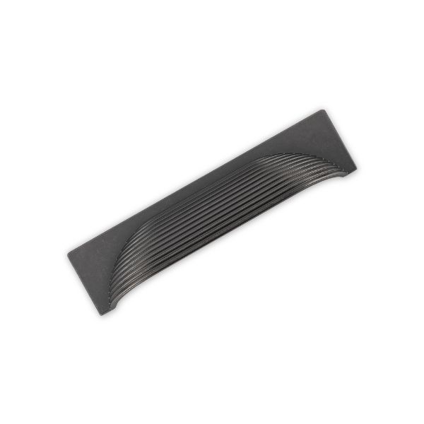 Linden Cup Handle, Reeded Cup, 96mm Centres - Pewter