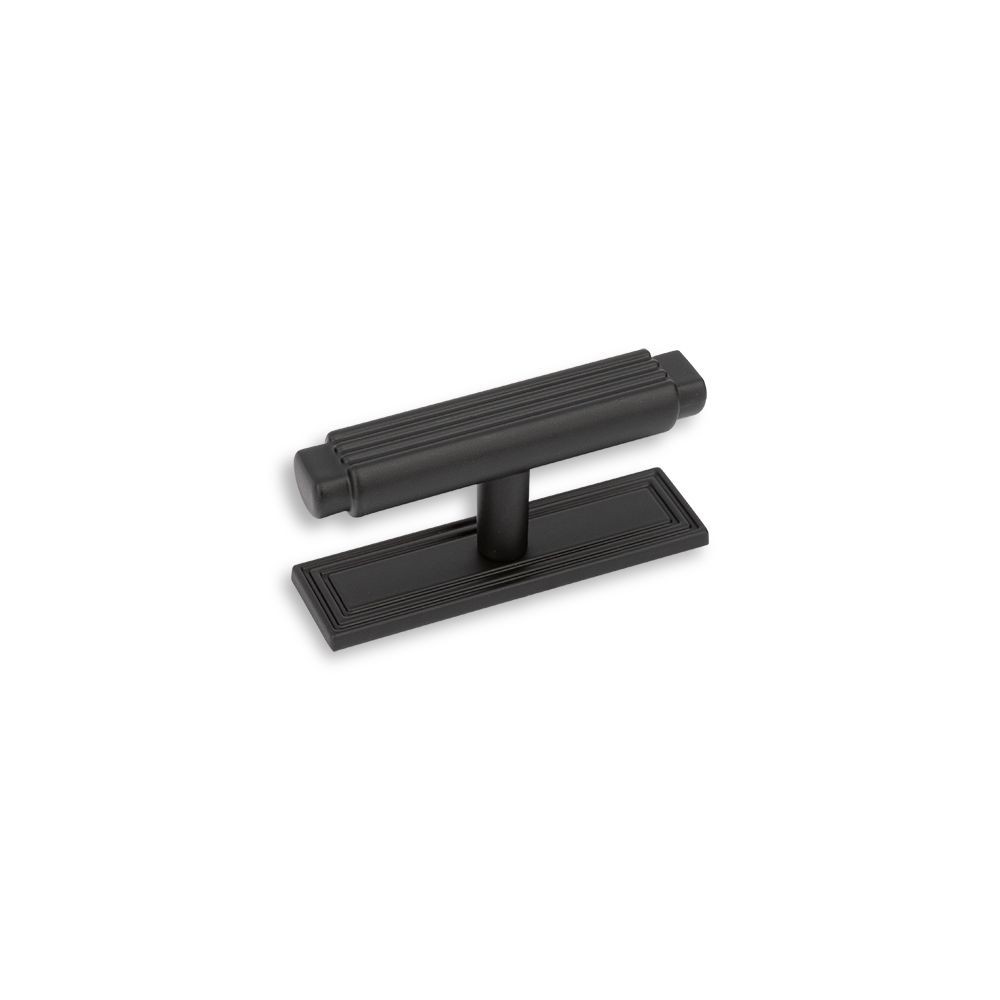 Claridge T Knob &amp; Backplate - Matt Black