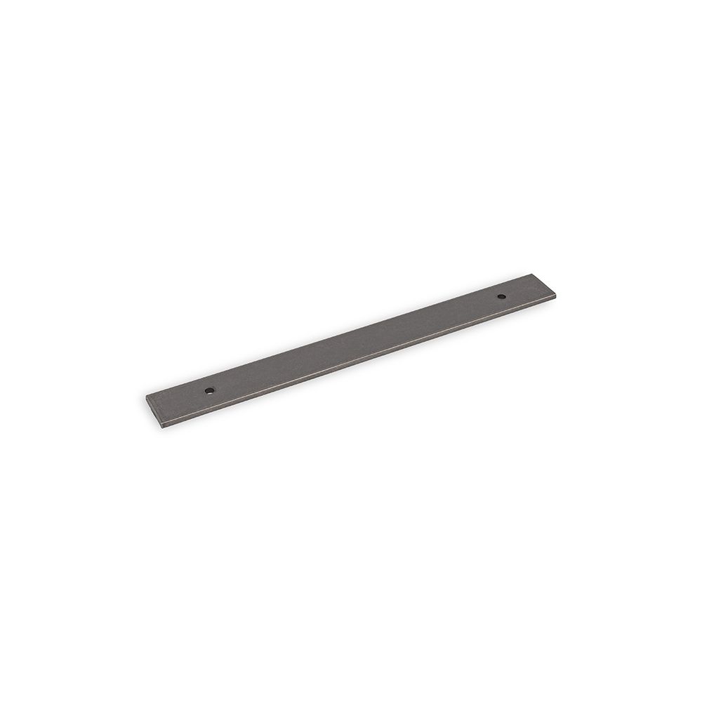 Universal Back Plate, 160mm Centres - Pewter