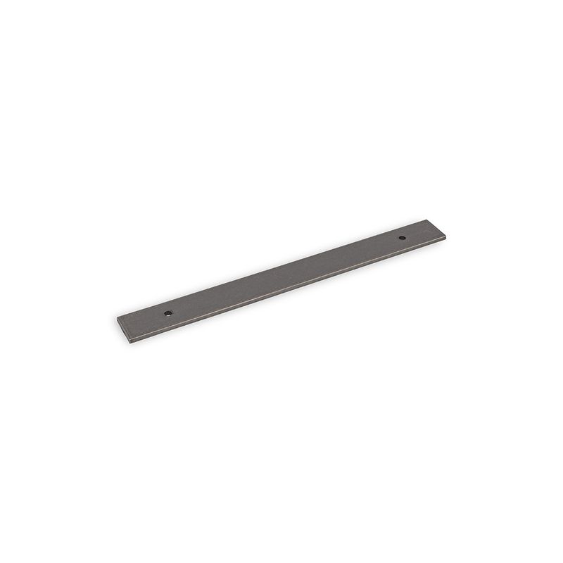 Universal Back Plate, 160mm Centres - Pewter