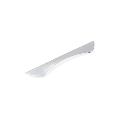 Scoop Pull Handle, 160mm Centres, Satin Chrome - To Suit Scoop Routed Door