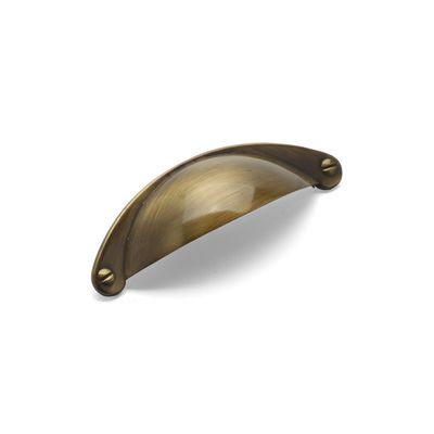 Shaker Cup Handle, 64mm Centres - Antique