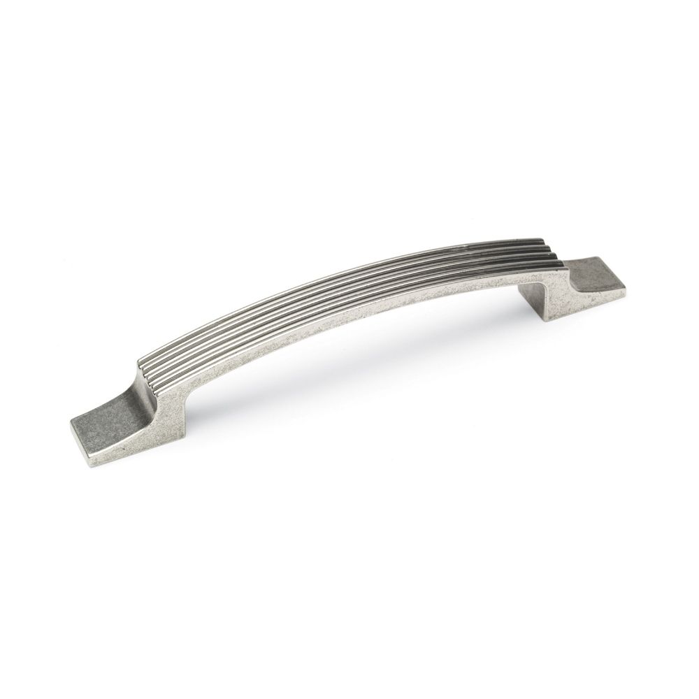 Cromwell Strap Handle, 128mm Centres - Pewter