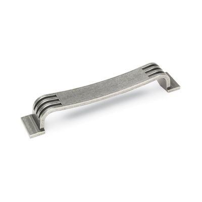 Cromwell Slot D Handle, 160mm Centres - Pewter