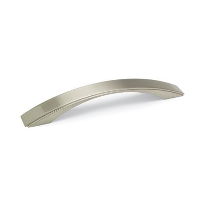 Finesse Bow Handle, 160mm Centres - Brushed Nickel