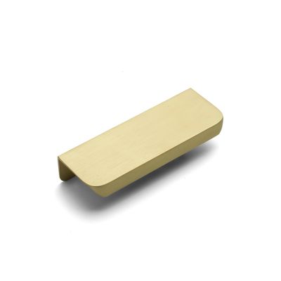 Kensington Rear Fixed Handle, 82mm Centres, 100mm In Length - Satin Brass
