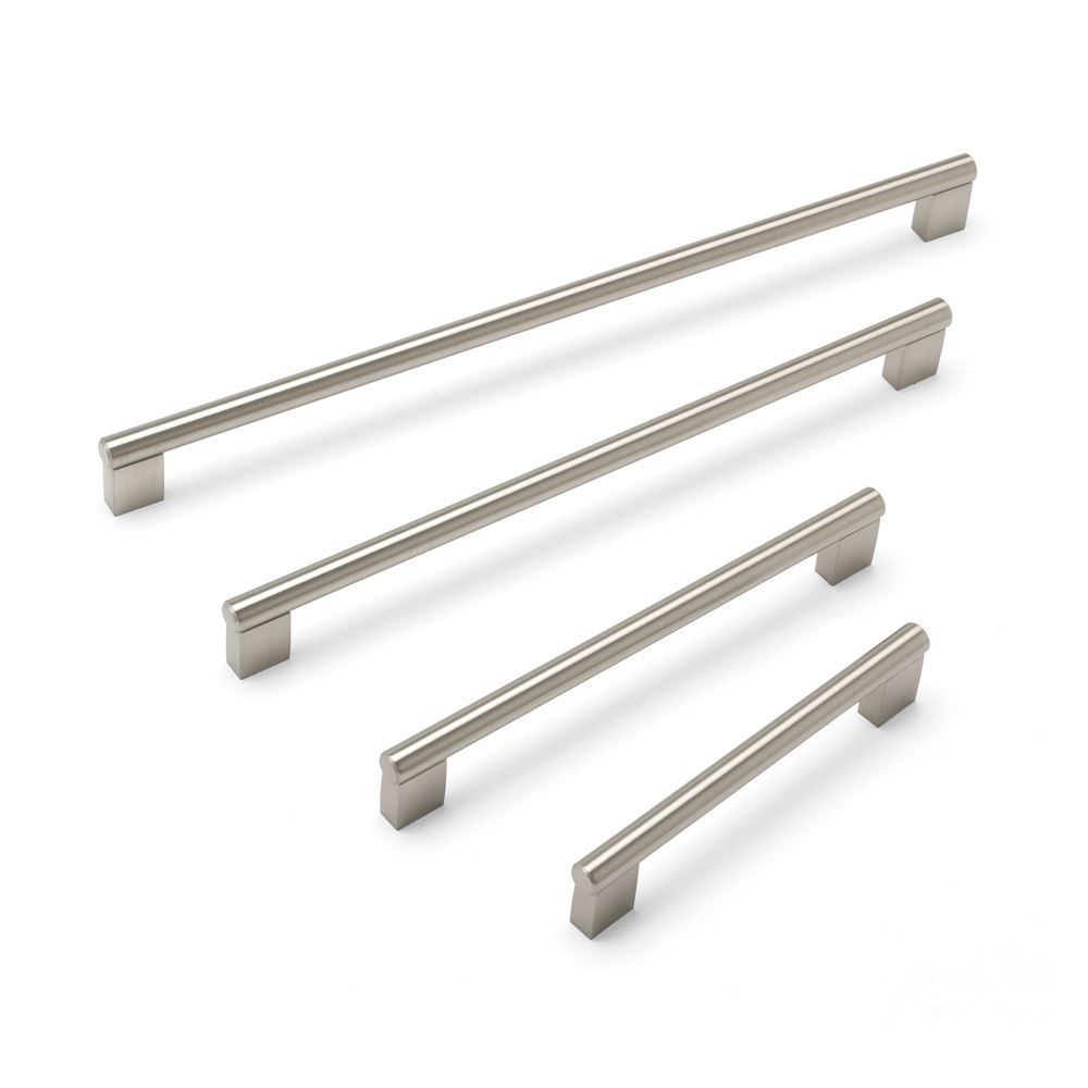 Aries Bar Handle, 292mm Centres - Brushed Nickel