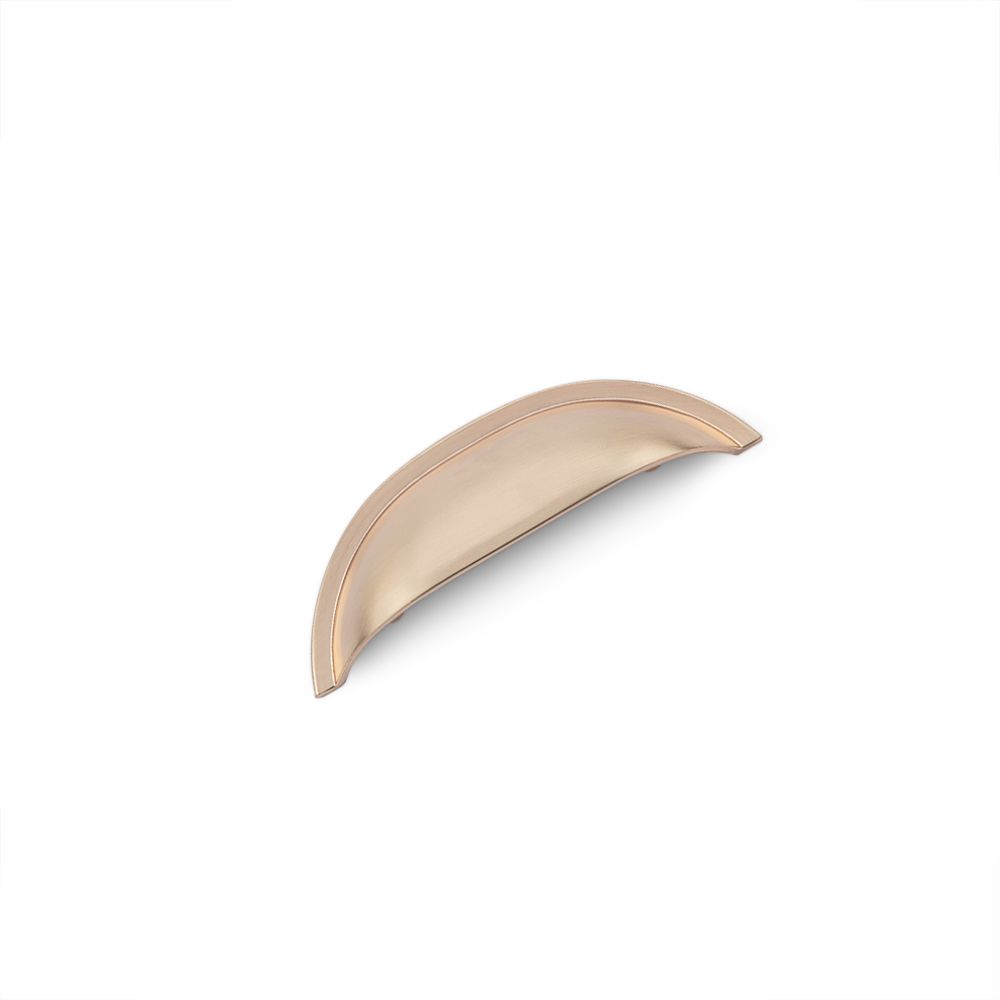Windsor Shell Handle, 64mm Centres - Champagne Gold