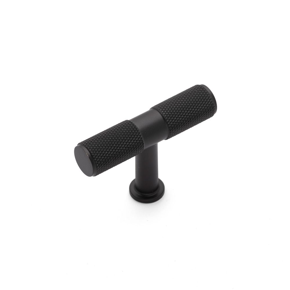 Fender Knurled T Knob, Solid Brass - Matt Black