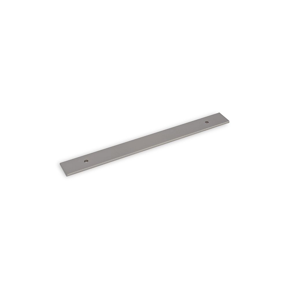 Universal Back Plate, 160mm Centres - Brushed Nickel