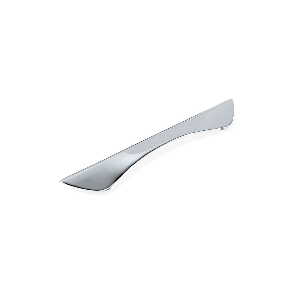 Scoop Pull Handle, 160mm Centres, Chrome - To Suit Scoop Routed Door