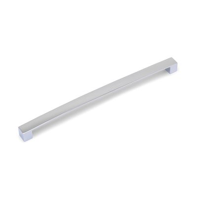 Block Bar D Handle, 320mm Centres - Chrome